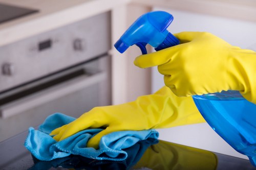 Regular domestic cleaning in a Stjohnswood family property