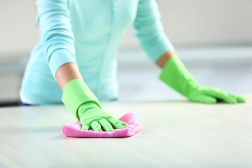 Kitchen and bathroom cleaning for a Stjohnswood property