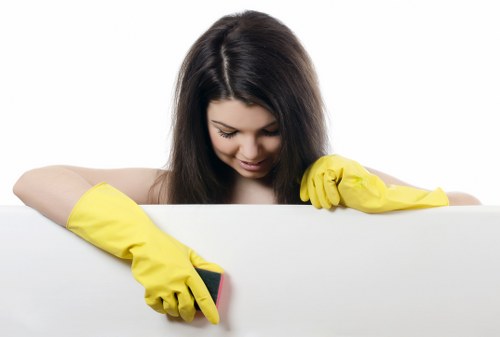 Cleaners St John’s Wood team maintaining safe cleaning standards