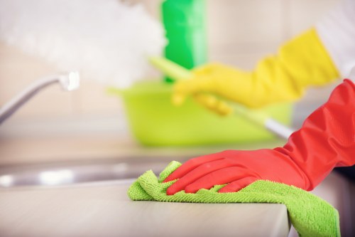 Bathroom deep cleaning in a Stjohnswood home